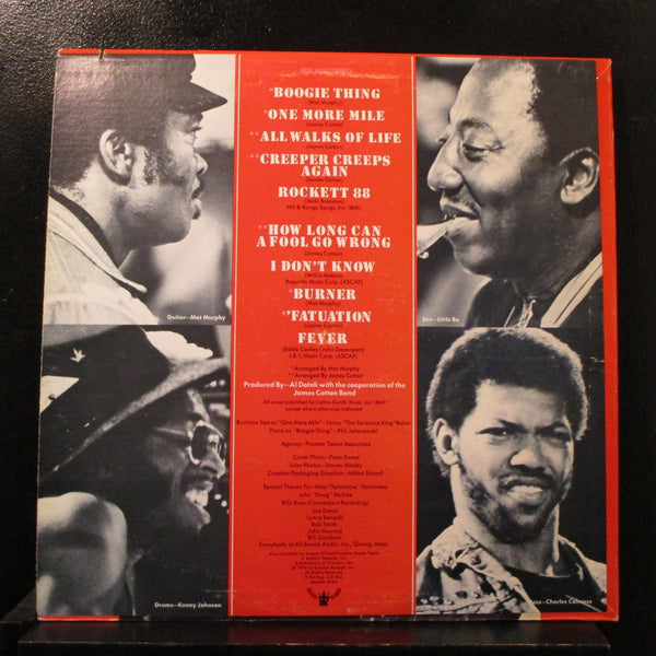 The James Cotton Band - 100% Cotton LP Mint- BDS 5620 USA 1974 Vinyl Record - Shuga Records