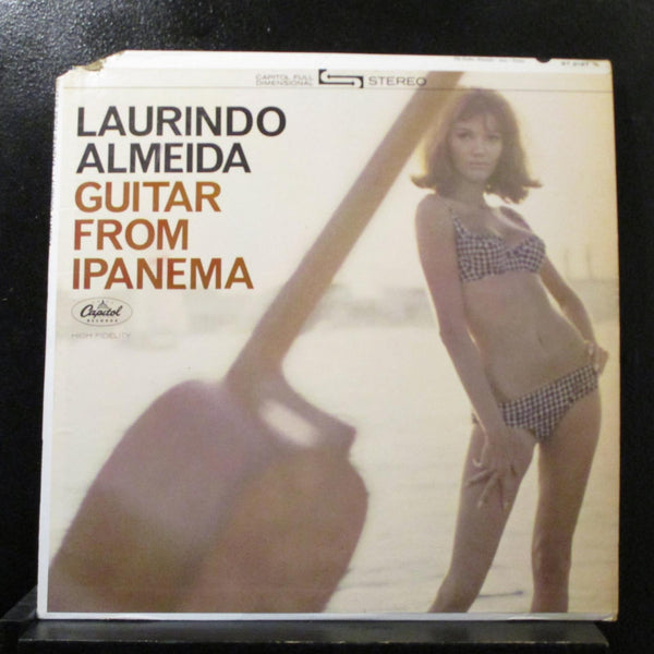 Laurindo Almeida - Guitar From Ipanema LP VG ST-2197 Capitol Rainbow Record - Shuga Records