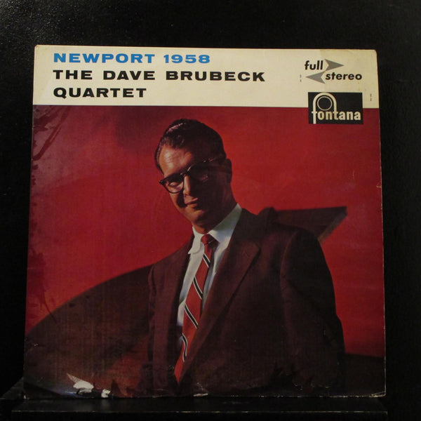 The Dave Brubeck Quartet - Newport 1958 LP VG+ 885 108 TY Holland Vinyl Record - Shuga Records