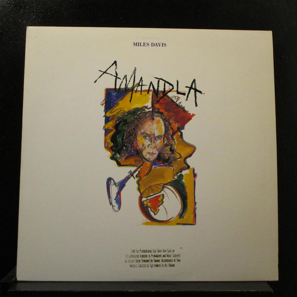 Miles Davis - Amandla LP VG+ 1-25873 USA 1989 Promo Vinyl Record - Shuga Records