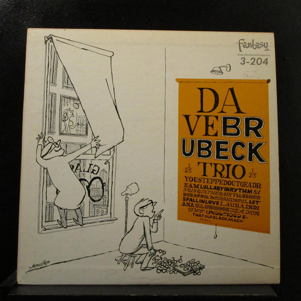 Dave Bruck Trio - Dave Brubeck Trio LP VG 3-204 Mono Black Vinyl Record - Shuga Records