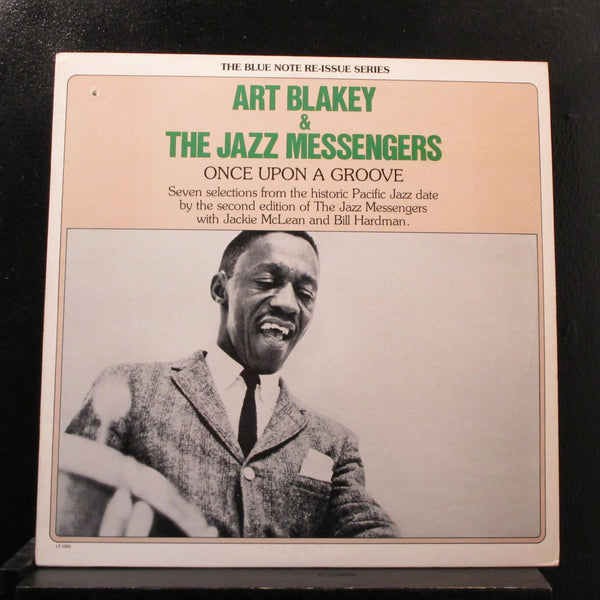 Art Blakey & The Jazz Messengers - Once Upon A Groove LP Mint- LT-1065 White b - Shuga Records