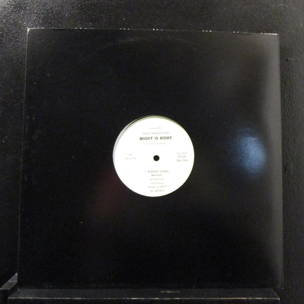 Lafayette Leake, E. Rodney Jones - Might Is Right / Soul Wrinkles 12" VG+ 777-01 - Shuga Records