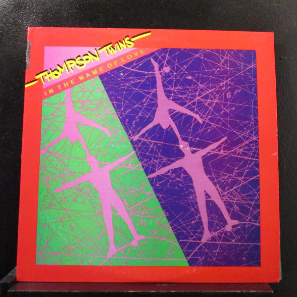 Thompson Twins - In The Name Of Love LP Mint- AL 8-8244 Arista Vinyl Record - Shuga Records