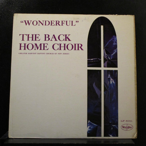 The Greater Harvest Baptist Church - Wonderful LP VG+ VJLP 5011 Mono Record - Shuga Records