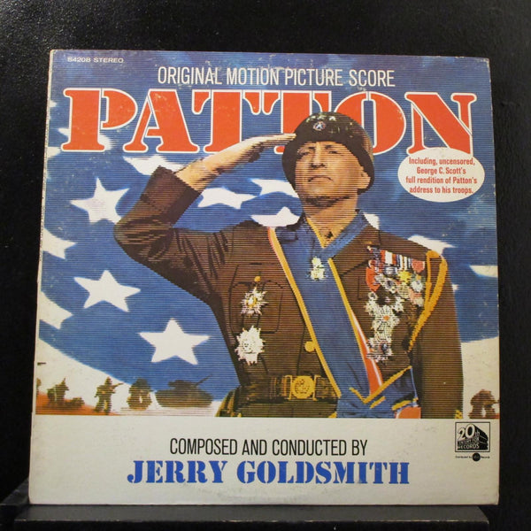 Jerry Goldsmith - Patton (Original Motion Picture Score) LP VG+ S4208 Record - Shuga Records