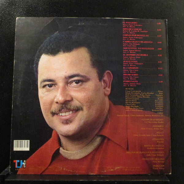 Marvin Santiago - El Sonero Del Pueblo LP VG+ AMF 2326 USA 1985 Vinyl Record - Shuga Records