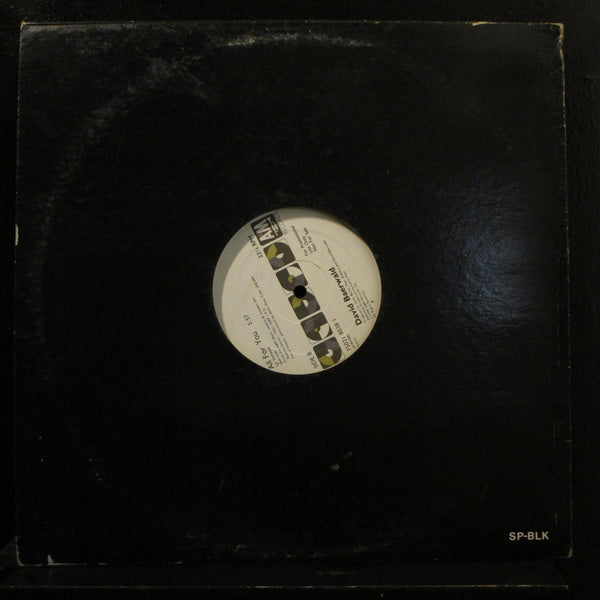 David Baerwald - All For You 12" VG+ 75021 8038 1 White Promo Vinyl Record - Shuga Records