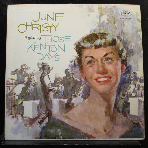 June Christy - Recalls Those Kenton Days LP Mint- T-1202 Mono Capitol Rainbow - Shuga Records
