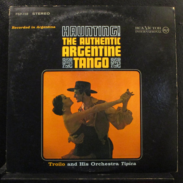 Troilo - Haunting! The Authentic Argentine Tango LP VG+ FSP 118 Record Rare - Shuga Records
