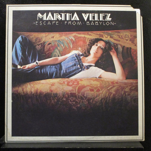 Martha Velez - Escape From Babylon LP VG+ SASD-7515 White Promo Vinyl Record - Shuga Records