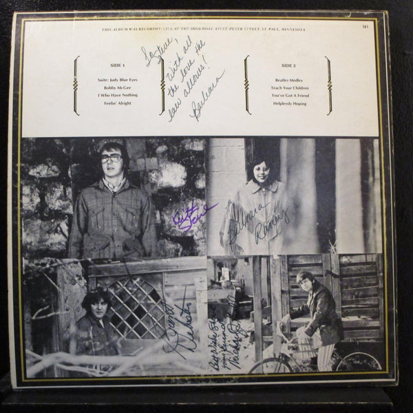 Deepwater - Deepwater Live LP VG+ 161 Private Psych 1968 Vinyl Record Signed - Shuga Records