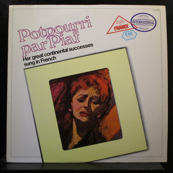 Edith Piaf - Potpurri Par Piaf LP Mint- SP-1-10295 Red Labels Vinyl Record - Shuga Records
