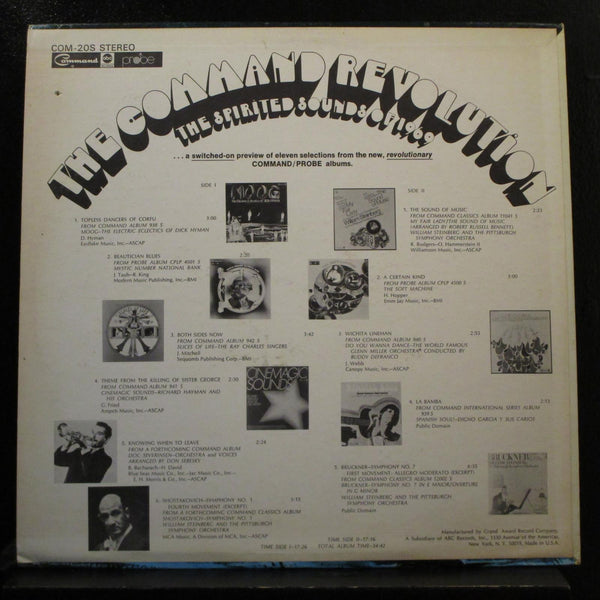 Various - The Command Revolution LP VG+ COM 20 S Vinyl Record - Shuga Records