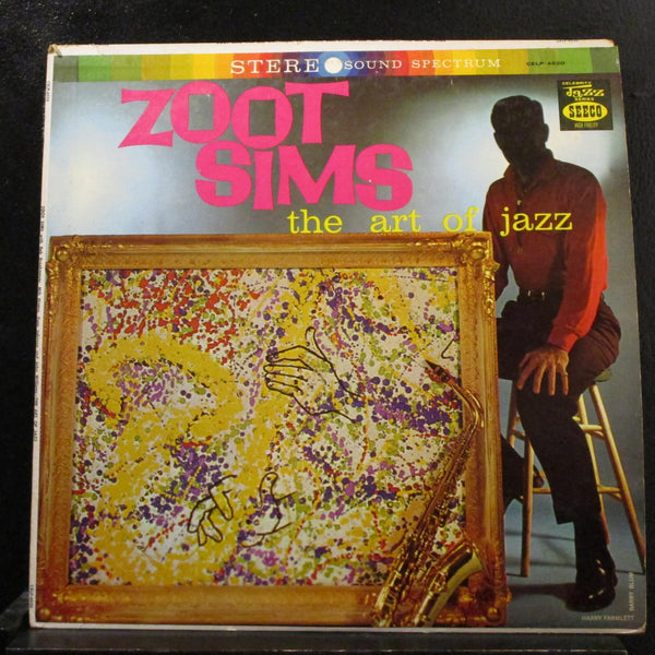 Zoot Sims - The Art Of Jazz LP VG+ CELP 4520 Stereo USA Vinyl Record - Shuga Records