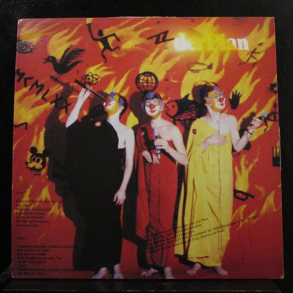 Der Plan - Geri Reig LP Mint- Warning 003 Germany Vinyl Record w/Insert - Shuga Records