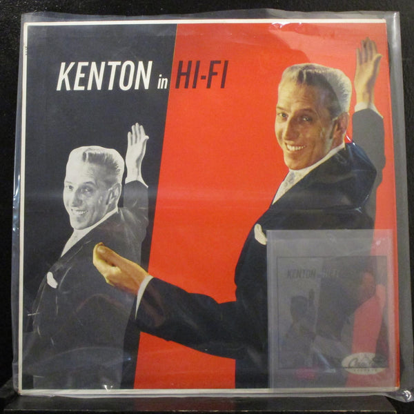 Stan Kenton - Kenton In Hi Fi - No LP / Just Cover & Transparency Print Insert - Shuga Records