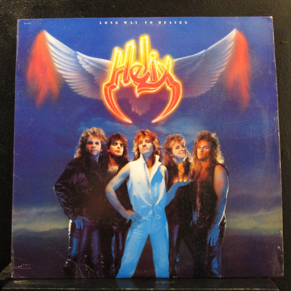 Helix - Long Way To Heaven LP Mint- ST-12411 USA 1985 Capitol Vinyl Record - Shuga Records