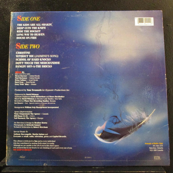 Helix - Long Way To Heaven LP Mint- ST-12411 USA 1985 Capitol Vinyl Record - Shuga Records