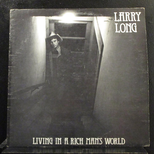 Larry Long - Living In A Rich Man's World 12" VG+ 1981 USA Vinyl Record w/Insert - Shuga Records