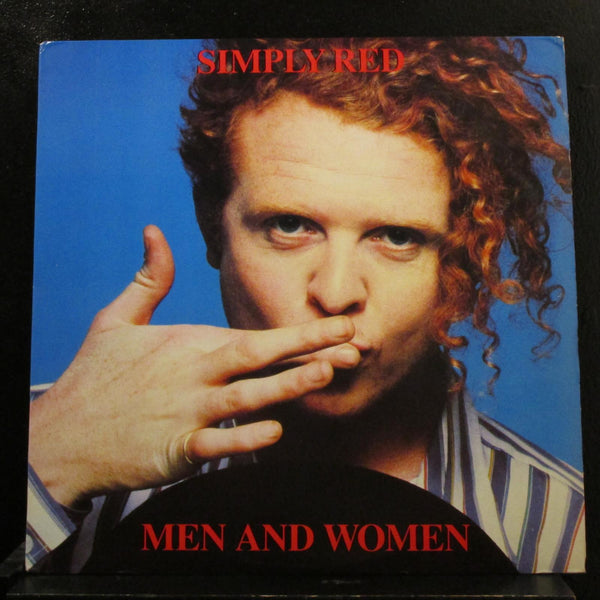 Simply Red - Men And Women LP Mint- 60727-1 Usa 1987 Elektra Vinyl Record - Shuga Records