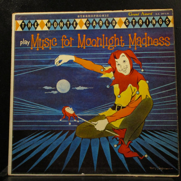 The Monte Carlo Strings - Play Music For Moonlight Madness LP VG GA 247-SD 1st - Shuga Records