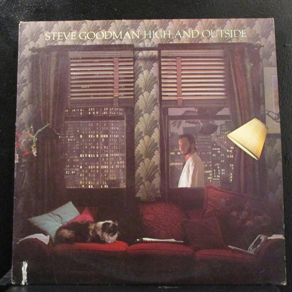 Steve Goodman - High And Outside LP Mint- 6E-174 Asylum 1979 Vinyl Record - Shuga Records