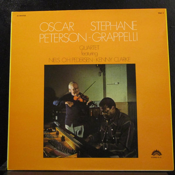 Oscar Peterson - Stephen Grappelli Quartet - Vol. 1 LP Mint- AM 6129 France Mono - Shuga Records