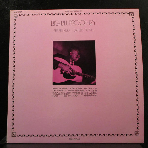 Big Bill Broonzy - See See Rider - Sixteen Tons (1967) - Mint- LP Record 1975 Musidisc France Vinyl - Blues - Shuga Records