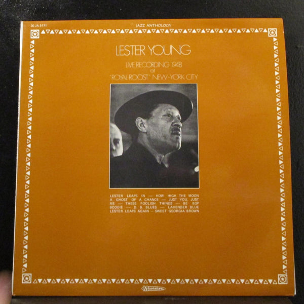 Lester Young - Live Recording 1948 At Royal Roost New-York City LP Mint- JA 5171 - Shuga Records