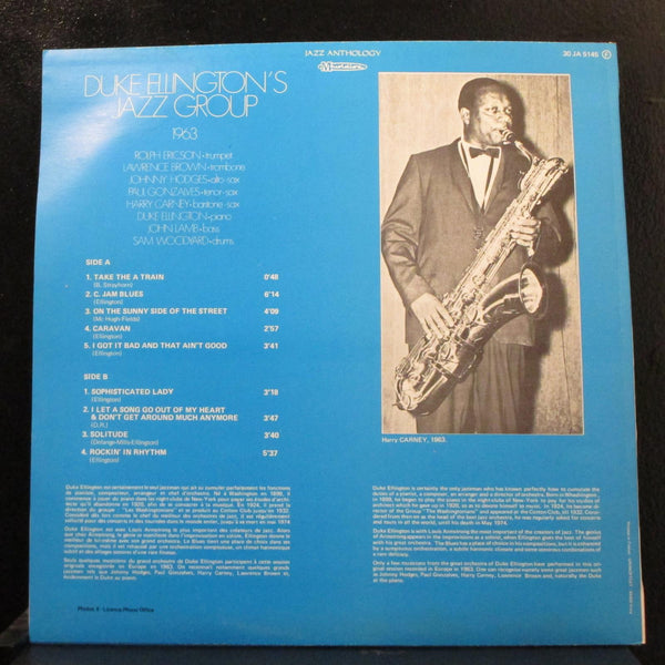 Duke Ellington's Jazz Group - 1963 LP Mint- JA 5145 Mono France Vinyl Record - Shuga Records