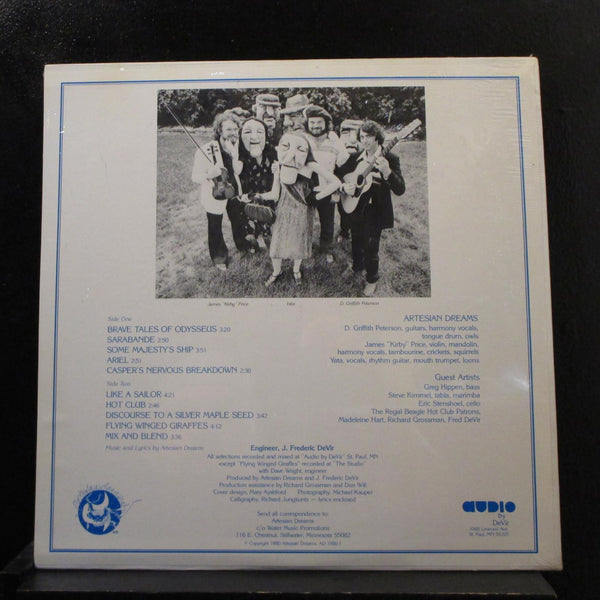 Artesian Dreams - Artesian Dreams LP New Sealed AD-1980-1 Private Vinyl Record - Shuga Records