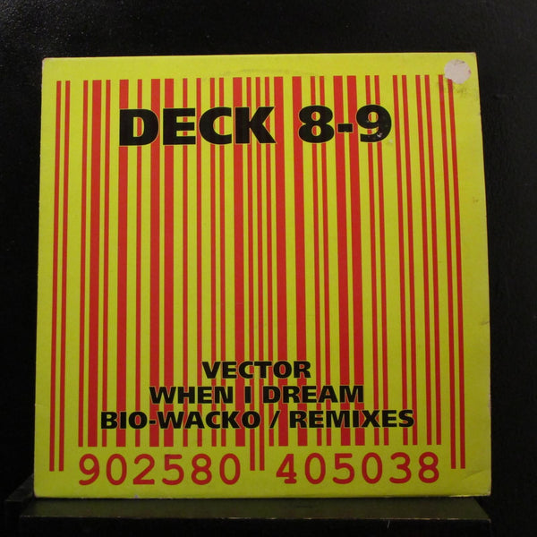 Deck 8-9 - Vector 12" 45 RPM VG+ USA 1122 Belgium 1991 Vinyl Record - Shuga Records