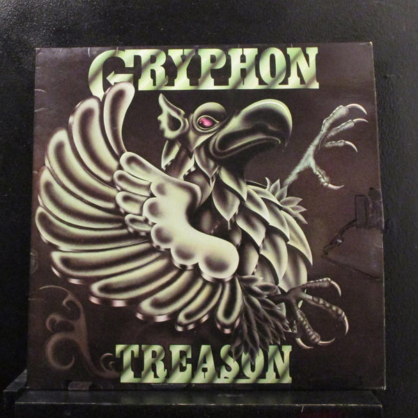 Gryphon - Treason - VG+ (VG Cover) LP Record 1977 Harvest UK Original Vinyl - Prog Rock - Shuga Records