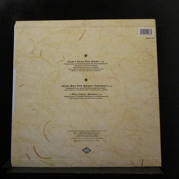 Mammoth - Can't Take The Hurt 12" 45 RPM VG+ MOTH T 3 UK 1987 Jive Vinyl Record - Shuga Records