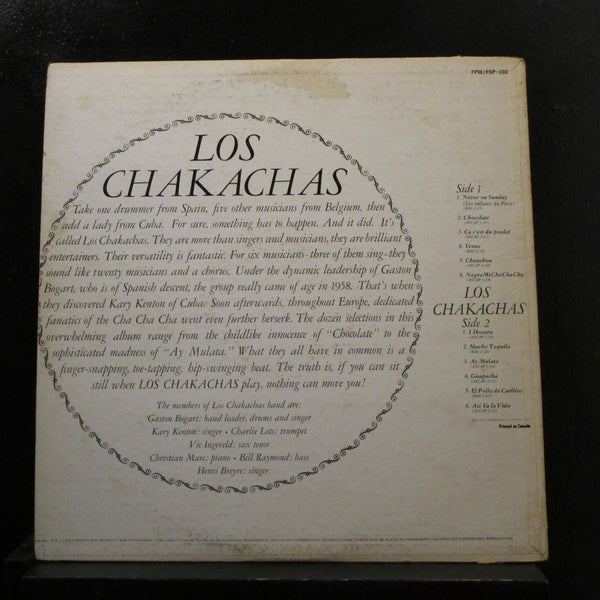 Los Chakachas - Recorded In Europe LP VG+ FSP 102 Canada Living Stereo Record - Shuga Records