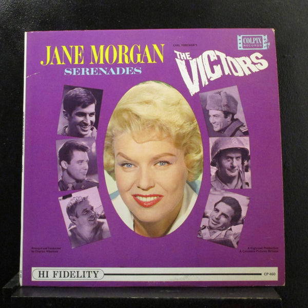Jane Morgan - Jane Morgan Serenades The Victors LP VG+ CP-460 Mono 1st Record - Shuga Records