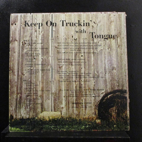 Tongue Keep - On Truckin' With Tongue LP VG+ HIS-101 USA 1970 Vinyl Record - Shuga Records