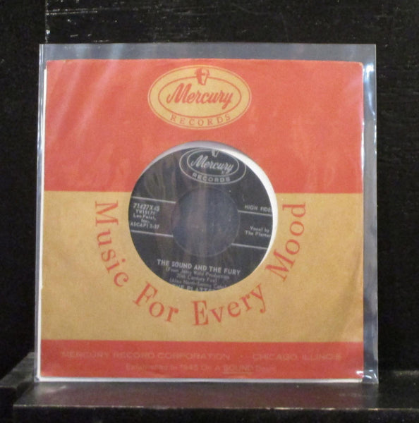 The Platters - The Sound And The Fury / Enchanted 7" VG+ 71427X45 Mercury Vinyl - Shuga Records