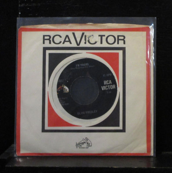 Elvis Presley - I'm Yours / (It's A) Long Lonely Highway 7" VG+ 47-8657 RCA 45 - Shuga Records