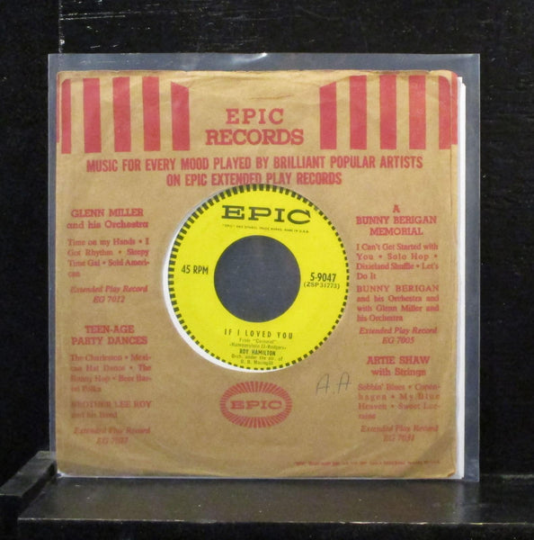 Roy Hamilton - If I Loved You / So Let There Be Love 7" VG+ 5-9047 Epic Vinyl 45 - Shuga Records