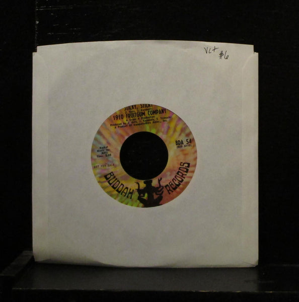 1910 Fruitgum Company - 1, 2, 3, Red Light / Sticky, Sticky 7" VG+ BDA 54 Vinyl - Shuga Records