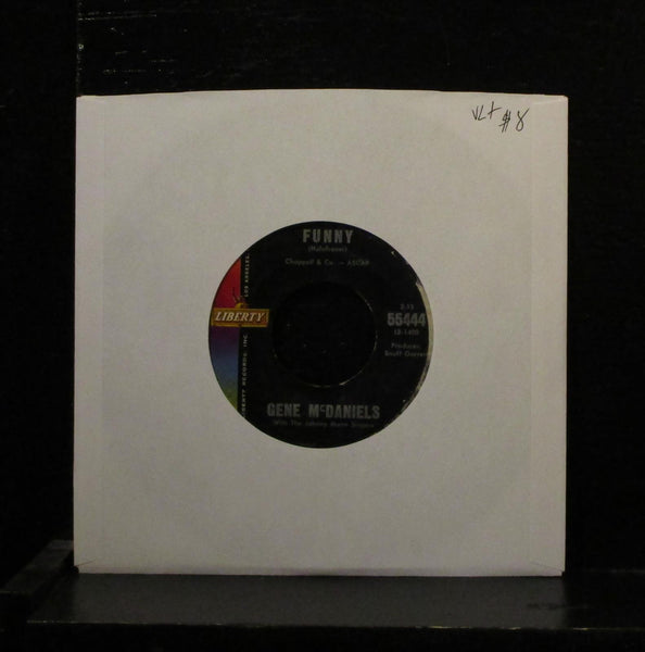 Gene McDaniels - Funny / Chapel Of Tears 7"VG+ 55444 Liberty 1962 Vinyl 45 - Shuga Records