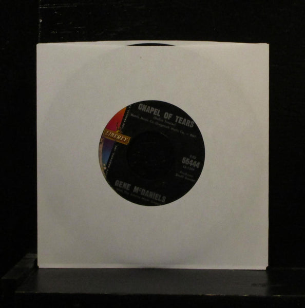 Gene McDaniels - Funny / Chapel Of Tears 7"VG+ 55444 Liberty 1962 Vinyl 45 - Shuga Records