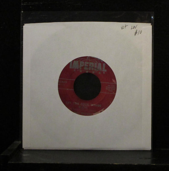 Roy Brown - Let The Four Winds Blow 7" VG+ X5439 Imperial Vinyl 45 label wear - Shuga Records