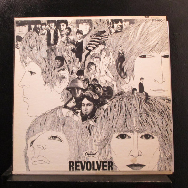 The Beatles - Revolver LP VG+ ST-2576 Capitol Rainbow RIAA #4 Vinyl Record - Shuga Records