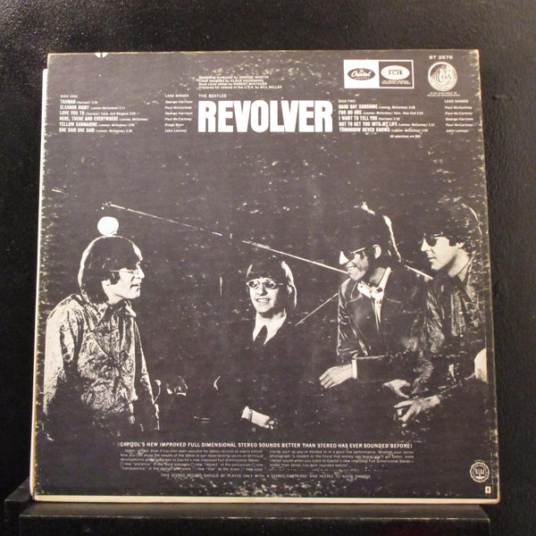 The Beatles - Revolver LP VG+ ST-2576 Capitol Rainbow RIAA #4 Vinyl Record - Shuga Records