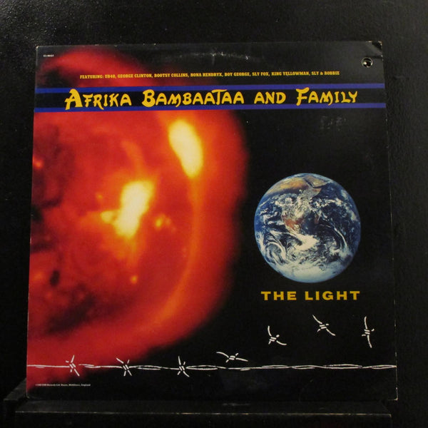 Afrika Bambaataa And Family - The Light LP Mint- C1-90157 USA 1988 Vinyl Record - Shuga Records