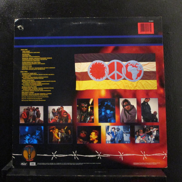 Afrika Bambaataa And Family - The Light LP Mint- C1-90157 USA 1988 Vinyl Record - Shuga Records