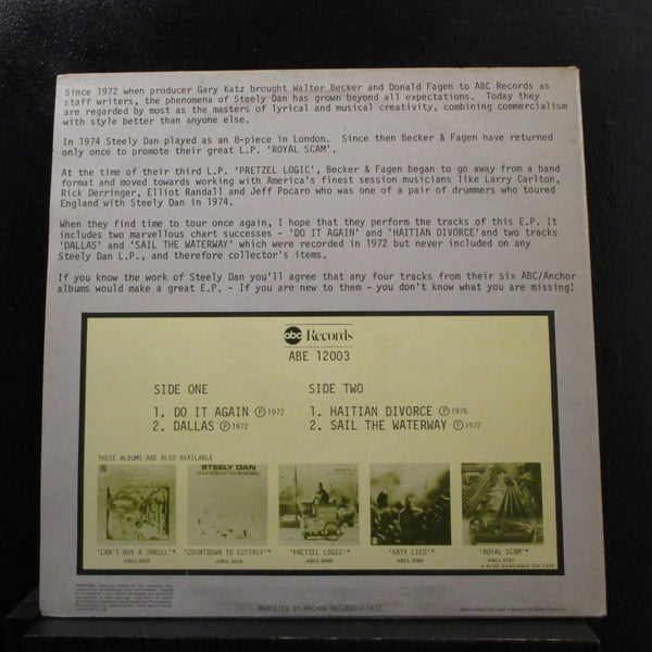 Steely Dan - Four Tracks From Steely Dan LP VG+ ABE 12003 UK Vinyl Record - Shuga Records